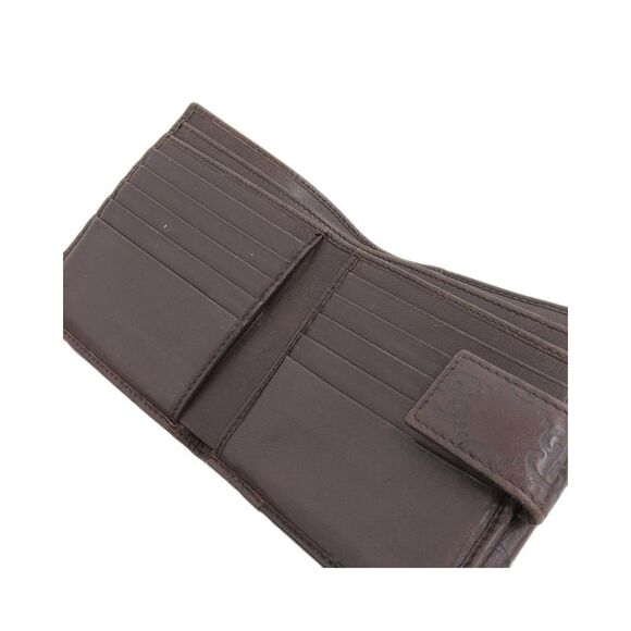 Pre Loved Gucci  GG Marmont Bow Flap Leather Wallet Brown - Picture 7 of 8